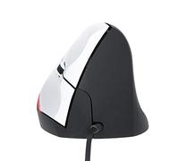 HUIOP Mouse verticale cablato Mouse ottico ergonomico da gioco a 3 tasti per PC/laptop Nero,cablata