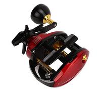HUIOP Mulinello da Pesca da Spinning 15 Kg con Impugnatura Comoda e Rapporto di velocità 6,4:1 per Tutti gli Appassionati di Pesca in Acque, Nylon e Lega Alluminio, 1 unità (Mano sinistra)