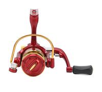 HUIOP Mulinello da Spinning Ad Alte Prestazioni per gli Appassionati di Pesca con 8 Cuscinetti per la Pesca Sul Lago, Sul Fiume e Sull'oceano, Design in Metallo Resistente