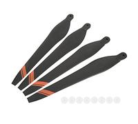 HUIOP Pale per Droni, Pala di Ricambio per in Plastica Ad Alta Efficienza Aerodinamica a Basso Rumore per Agricoltura, Marrone, Lunghezza Lama Singola 443 Mm