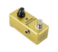 HUIOP Pedale di riduzione del rumore della chitarra Pedale effetti per chitarra elettrica True Bypass Guscio in lega di zinco DC 9V 6,35 mm Interfaccia di ingresso/uscita Mini effetto di riduzione del