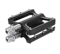 HUIOP Pedali Piatti per Bicicletta, Corpo in Lega di Alluminio CNC con Cuscinetti Autolubrificanti, Perfetti per Mountain Bike e Ciclismo su Strada, 1 Paio