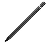 HUIOP Penna Stilo Universale Punta in Rame Puro Elastico Spegnimento Automatico Compatibile con Touchscreen Capacitivi iOS/Android/Windows,Nero,Punta in Rame Puro Elastico