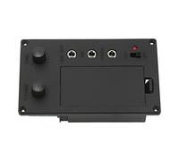 HUIOP Pickup Professionale, Pickup per Violino EQ Silenzioso per Regolare il Palcoscenico Sonoro, Sopprimere il Rumore e Feedback con Materiale in Metallo e Plastica Colore N