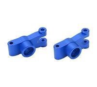 HUIOP Posteriore per Auto RC in Lega di Alluminio, Supporto per Asse Posteriore Ad Alta Durezza Granito 1/10, Design Durevole con Meno Vibrazioni, 2 Pezzi (Blu)
