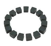 HUIOP Resistente, Alta Efficienza, Materiale ABS, Set Pastiglie Frizione Motore 15 Pezzi Forma Quadrata Verde Sostitutivo per Biciclette Motorizzate 4 Prestazioni Migliorate, Facile