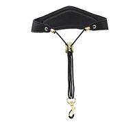 HUIOP Saxophone PU Tracolla in Pelle Tracolla Morbida Imbottita per Sax,Saxophone Shoulder Strap