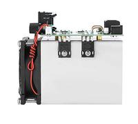 HUIOP Scheda di Scarica con Display LCD a Doppia Ventola Ad Alta velocità con Carico Elettronico da 250 W, Modulo di Burn-in per il Burn-in Dell'alimentazione Fabbrica, Tester Scarica per la