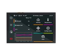 HUIOP Schermo touchscreen Raspberry Pi,Monitor touchscreen da 5 pollici compatibile con la scheda Raspberry Pi Display LCD IPS DSI 800x480 Schermo capacitivo touch a 5 punti Supporta vari modelli