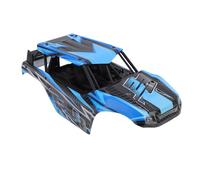 HUIOP Scocca per Auto RC, Materiale in PVC, Installazione Semplice, Design Elegante e Accattivante per Auto Telecomandata, Aggiorna Il Tuo Veicolo, Rendi la Tua Auto RC più Bella, (Blu)