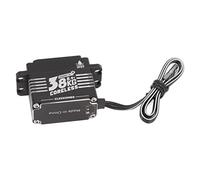 HUIOP Servo Coreless Programmabile Impermeabile in Lega di Alluminio da 38 Kg, Coppia Elevata per Auto RC e Bracci Meccanici 40x20x38mm (270 gradi)