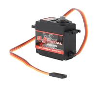 HUIOP Servomotore RC Digitale Ad Alto Carico da 9,5 Kg per Robot Cingolato RC per Barche Auto Fai da Te, Servo Sterzo Completamente in Metallo Prestazioni di Coppia Elevate