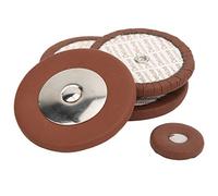 HUIOP Set di Ricambio per Sassofono Tenore, 25 Cuscinetti Multidimensione in Pelle per Sassofono, Realizzati in Pelle di Agnello di Alta qualità, Diverse Dimensioni da 9 Mm a 52 Mm,