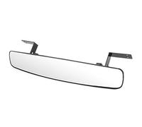 HUIOP Specchietto Retrovisore Interno Convesso Grandangolare 180 Gradi 16,5x3,2 Pollici con Alloggiamento in ABS Premium, per,