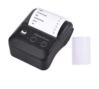 HUIOP Stampante per ricevute,Portatile Wireless BT 58mm 2 Pollici Stampante Termica per Ricevute Mini USB Bill POS Stampante Mobile Supporto Comando di Stampa ESC/POS Compatibile con