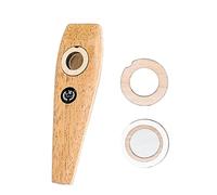 HUIOP Strumento a fiato Kazoo in legno Estremamente facile da imparare e suonare Strumento musicale Regalo per bomboniere musicali per bambini Adulti di tutte le età