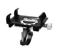HUIOP Supporto per telefono cellulare da bicicletta Supporto per telefono da manubrio in alluminio per scooter da moto per staffa di montaggio per smartphone da 3,0-6,8 pollici,Portacellulare da mot