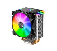 HUIOP Termosifone, CR-1400 CPU Radiatore Computer Tower CPU Cooler PWM 4Pin Fan 4 Tubi di calore 5V ARGB Tower CPU Cooling Fan,Ventilatore