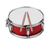 HUIOP Testa del rullante da 12 pollici, con bacchette, cinghia a spalla, chiave tamburo per gruppo di studenti