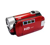 HUIOP Videoregiore con fotocamera digitale Fotocamera digitale Videoregiore 16X F-ocus Zoom Design 2,7 pollici Schermo TFT Scheda SD supportata Alimentato a batteria per video S-tudio