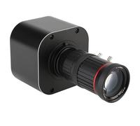 HUIOP Webcam 4K,Telecamera USB HD 4K Zoom Ottico 10X Obiettivo variabile 5-50 mm Mini Webcam da 8 MP con microfoni 1920x1080@60fps Messa a Fuoco Manuale con 2 Formati Immagine MJPEG e YUY2