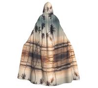 HUIopq Mantello con cappuccio unisex con stampa di piccioni dei cartoni animati, per cosplay, carnevale, festival all'aperto e feste a tema