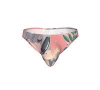 HUIopq Slip bikini da uomo con stampa koala orso per costumi da bagno abbigliamento da spiaggia elastico vacanza piscina festa palestra usura, Nero , 3XL