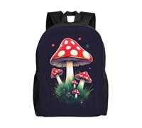 HUIopq Zaino con stampa di funghi magici, da uomo e da donna, elegante, di grande capacità, per viaggi, lavoro, escursioni, viaggi d'affari, campeggio