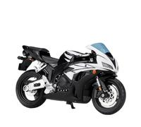 HUIPENPP Decorazione da scrivania Modello Di Motocicletta In Lega In Scala 1:18 Per HONDA CBR 1000RR Espositore da collezione(White)