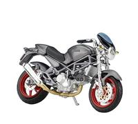 HUIPENPP Decorazione da scrivania Modello Di Motocicletta Pressofusa Statica 1:18 Per Ducati Monster S4 Espositore da collezione