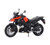 HUIPENPP Decorazione da scrivania Per Suzuki V-Strom Statico Pressofuso Veicoli Moto Modello 1:12 Espositore da collezione