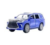 HUIPENPP Modellino Di Auto In Lega Pressofusa In Scala 1:36 Per Lexus LX570 Decorazione(Blue)