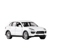 HUIPENPP Modellino Di Auto In Lega Pressofusa In Scala 1:36 Per Porsche Cayenne Decorazione(White)