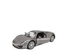 HUIPENPP Modellino Di Auto In Lega, Veicoli Pressofusi, Modello In Metallo 1:36 Per Porsche 918 Decorazione(Titanium)