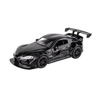 HUIPENPP Modellino Di Auto In Metallo Pressofuso In Lega 1:22 Per Toyota SUPRA Decorazione(Black)