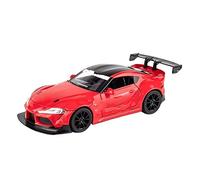 HUIPENPP Modellino Di Auto In Metallo Pressofuso In Lega 1:22 Per Toyota SUPRA Decorazione(Red)