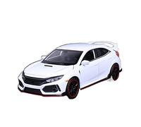 HUIPENPP Modellino Di Auto In Metallo Pressofuso In Scala 1:32 Per Honda CIVIC TYPE-R Decorazione(White)