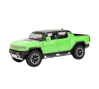 HUIPENPP Modello Di Auto In Lega 1:24 Per Pick-up Hummer EV Decorazione della collezione(Green)