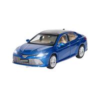 HUIPENPP Modello Di Auto In Lega A 6 Porte, Design 1:34 Per Toyota Camry Decorazione(Blue)