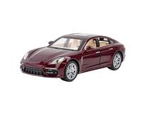 HUIPENPP Modello Di Auto In Lega In Scala 1:24 Per Porsche Panamera Decorazione(Red)