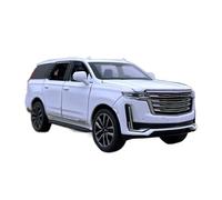 HUIPENPP Modello Di Auto In Lega Metallica In Scala 1:32 Per Cadillac Escalade Decorazione(White)