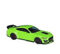 HUIPENPP Modello Di Auto In Lega, Modello Di Auto In Metallo Pressofuso 1:24 Per Ford Mustang Shelby GT500 Decorazioni da collezione(Green)