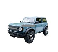 HUIPENPP Modello Di Auto In Lega Pressofusa 1:24 Per Ford Bronco Badlands 2021 Decorazione della collezione(Blue)