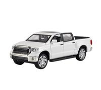HUIPENPP Modello Di Auto In Lega Pressofusa In Metallo, Scala 1:32, Per Toyota Tundra Decorazione della collezione(White)