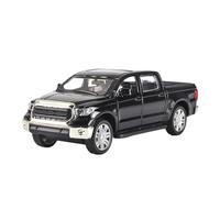 HUIPENPP Modello Di Auto In Lega Pressofusa In Metallo, Scala 1:32, Per Toyota Tundra Decorazione della collezione(Black)