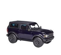 HUIPENPP Modello di auto in lega pressofusa modello statico 1:18 per Ford Bronco Wildtrak 2021 Decorazioni da collezione(Blue)