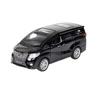 HUIPENPP Modello Di Auto In Metallo Pressofuso, Scala 1:32, Per Toyota Alphard Decorazione(Black)