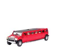 HUIPENPP Modello Di Auto Pressofusa In Lega 1:32 Per Hummer Decorazione(Red)