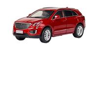 HUIPENPP Per Cadillac Xt5 SUV Modello Acusto Ottico Modello Di Auto Boutique Regalo Di Compleanno 1:32 Decorazione(Red)