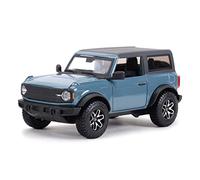 HUIPENPP Per Ford Per Bronco Badlands Veicoli Statici Pressofusi Modello Di Decorazione Per Auto Regali 1:24 Decorazioni da collezione(Blue)